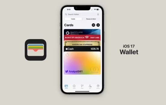 wallet ios 17