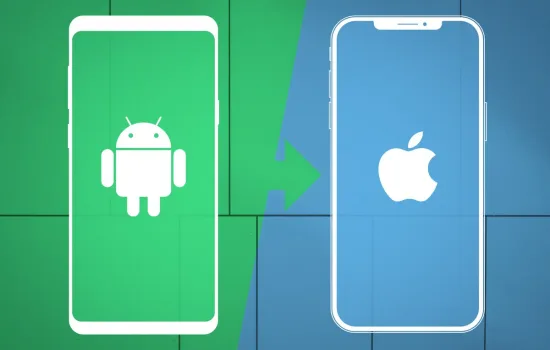 android to iphone
