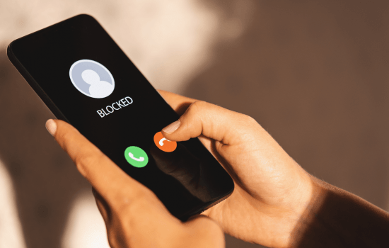 blocked phone number