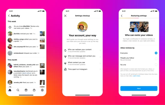змінити тип акаунту в Instagram