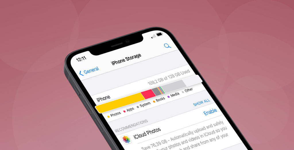 повна очистка iPhone