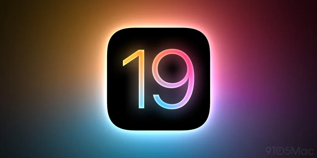 Офіційне презентаційне зображення операційної системи Apple iOS 19 на екрані айфона