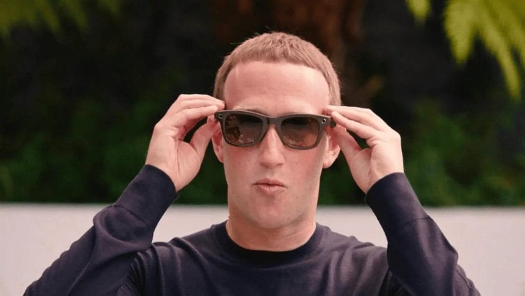 Марк Цукерберг в окулярах Ray-Ban