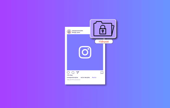 приховати публікації в Instagram