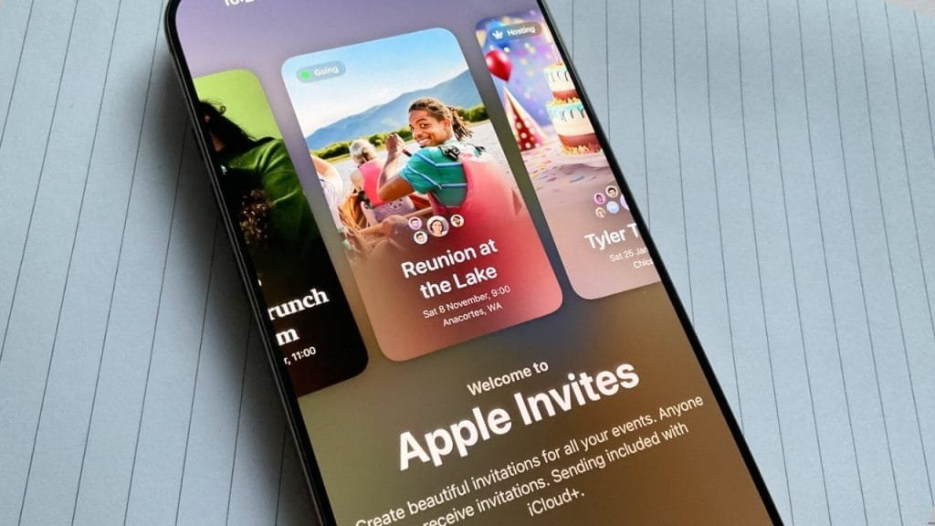 Застосунок Apple Invites