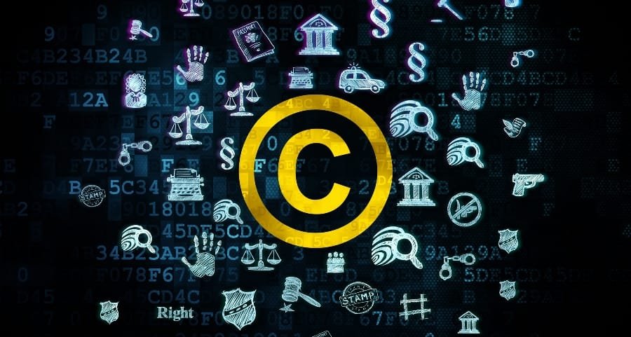 Символічний знак авторського права Copyright у вигляді літери C у колі