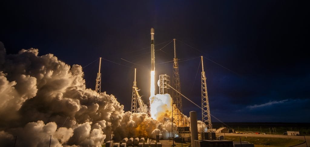 Запуск SpaceX Falcone 9