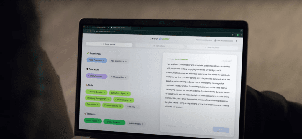 Google Career Dreamer