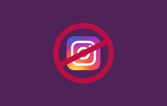бан в Instagram