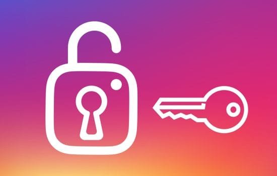 змінити пароль в Instagram