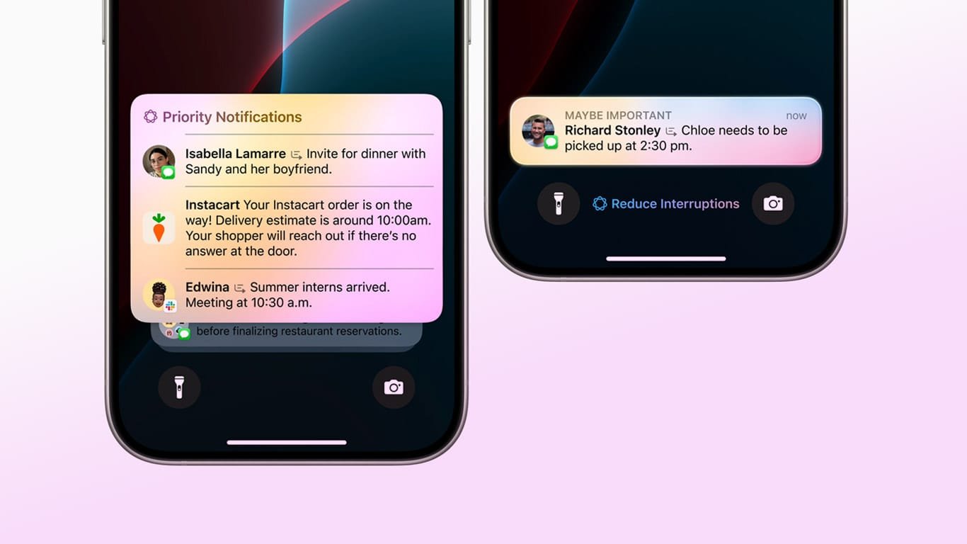 Apple Priority Notifications