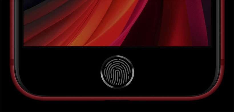 налаштування відбитку пальця на iPhone