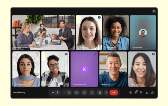Google Meet Dynamic Layout