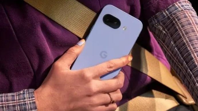 Фіолетовий google pixel 9a