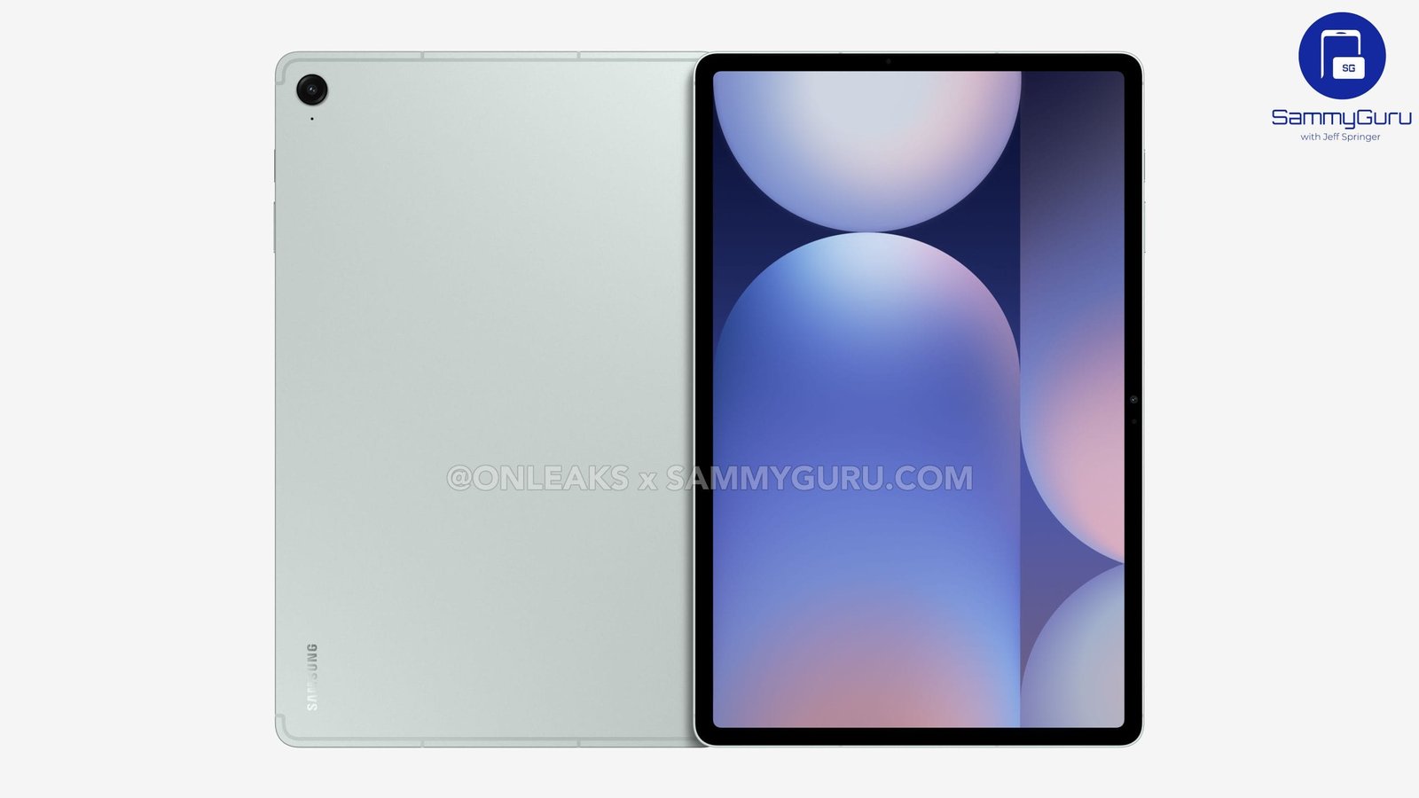 Рендер Galaxy Tab S10 FE+