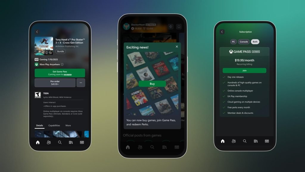 Xbox mobile App