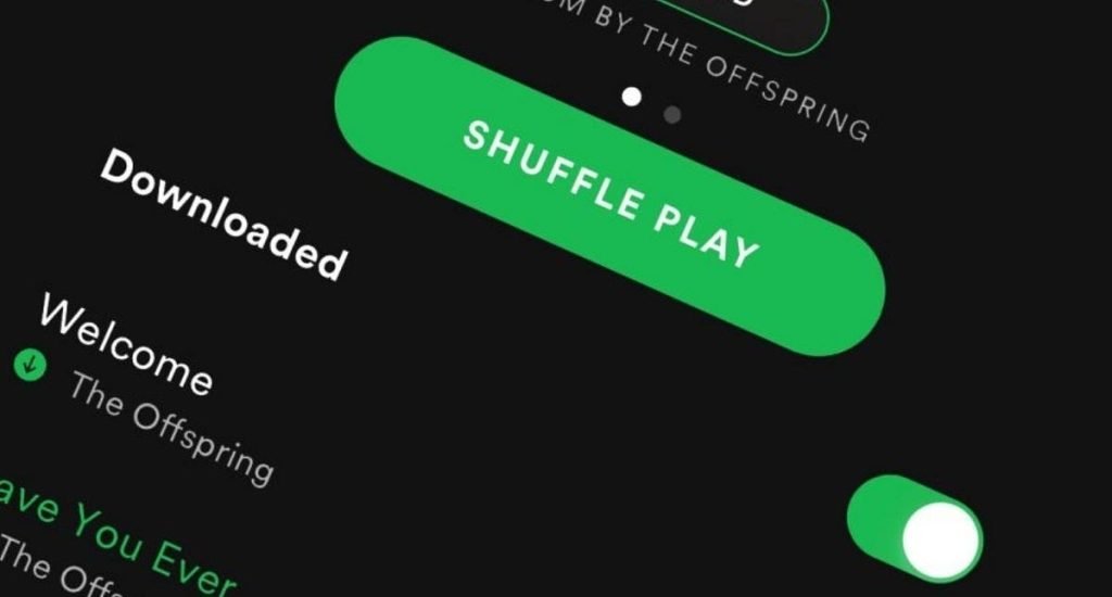 spotify shuffle
