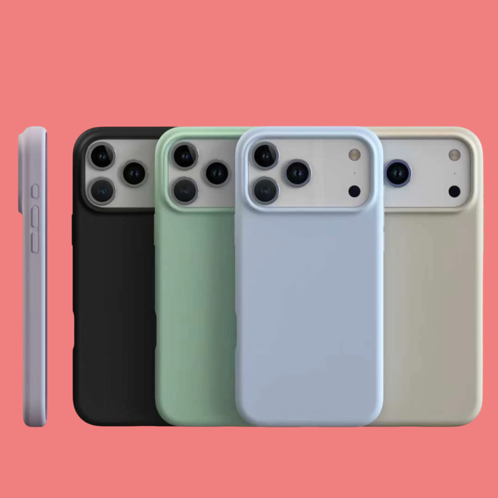 Нові рендери iPhone 17 Pro з кольоровими чохлами