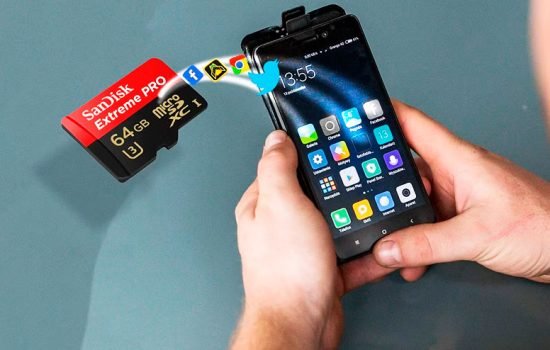 перенести програми на карту пам’яті