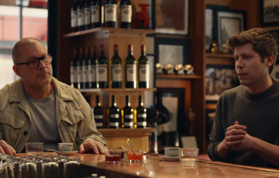 CEO OpenAI Сем Альтман і Джон Айв