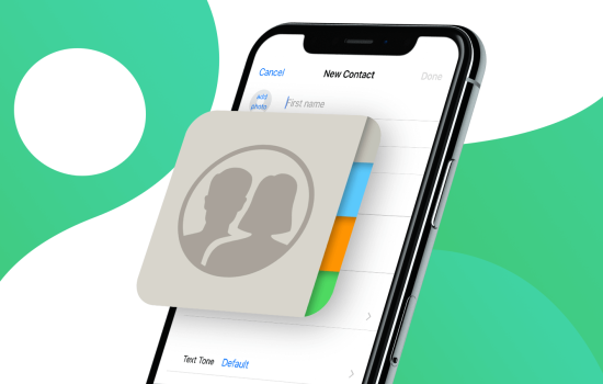 видалити всі контакти з iPhone