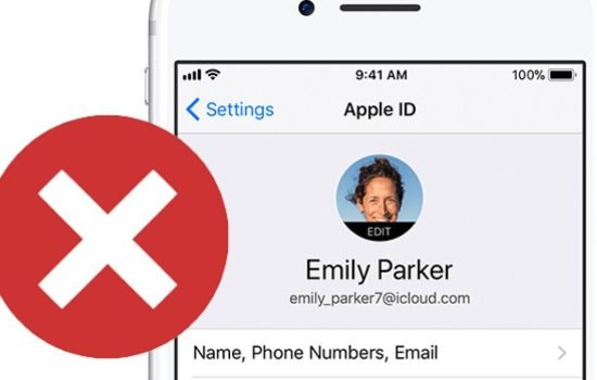 видалити Apple ID