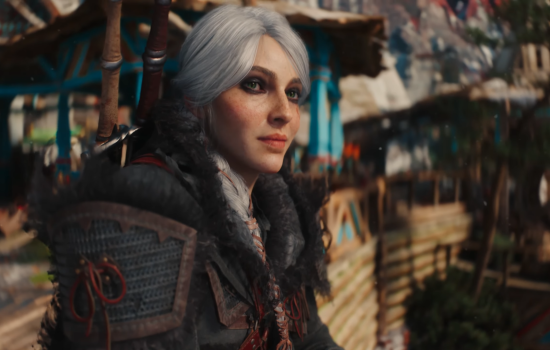 Цирі з The Witcher