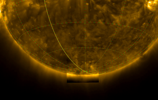 Перше фото південного полюсу Сонця