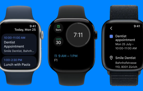 Google Calendar Apple Watch