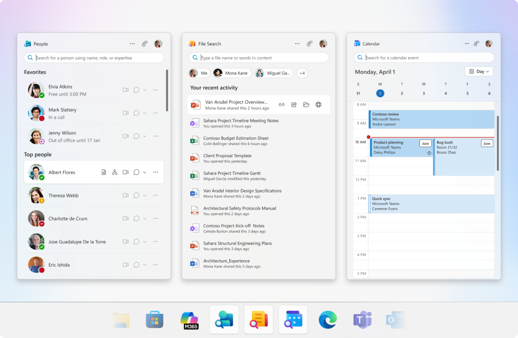 Microsoft 365 Companions