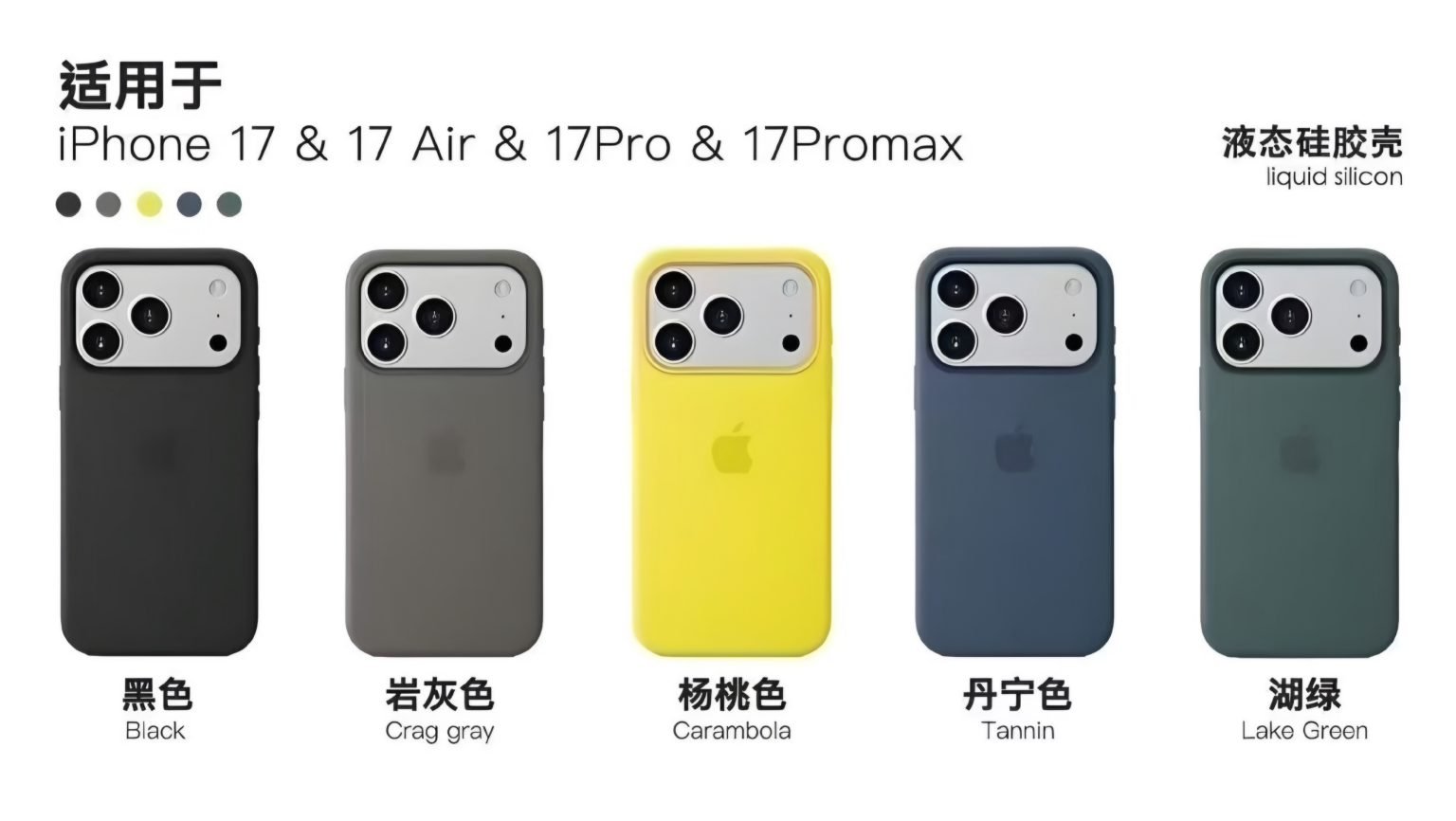 Тестові чохли iPhone 17