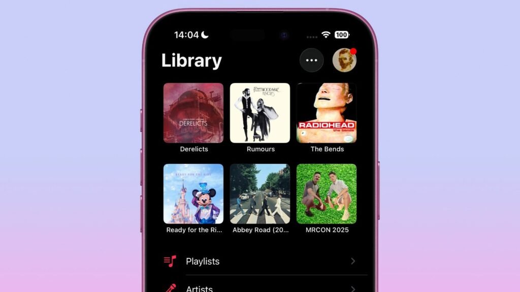 Закріплення улюблених Apple Music