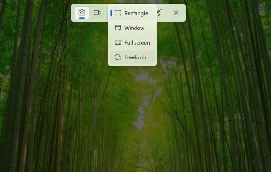 Запис екрану Windows за допомогою Snipping Tool