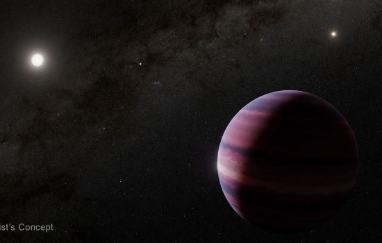 Концепт газового гіганту що знаходиться біля Альфа Центавра