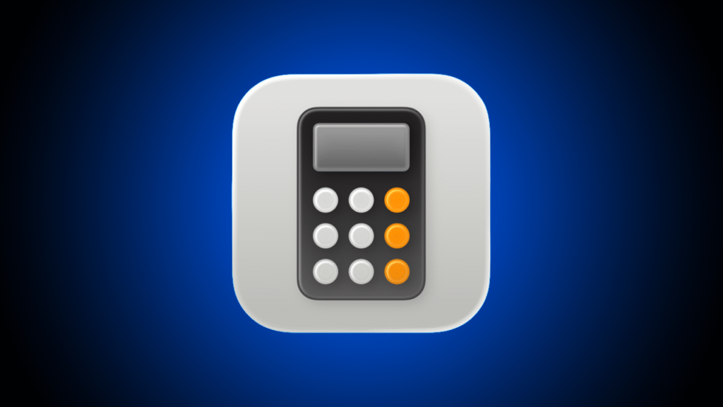 Калькулятор macos 26