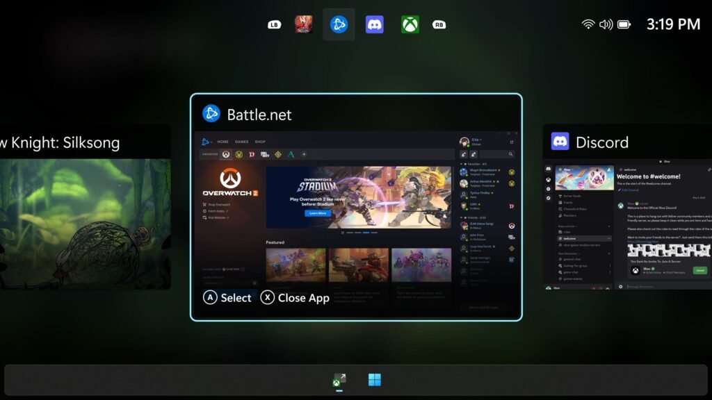 Режим Xbox Windows