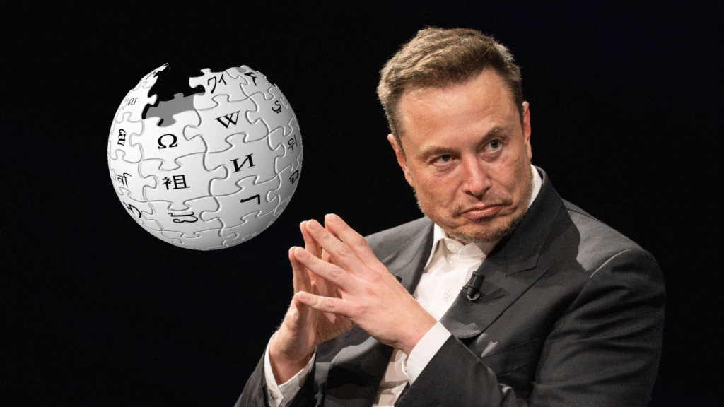 Ілон Маск Вікіпедія