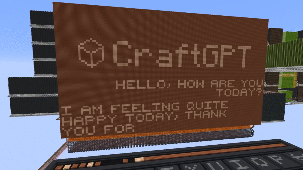 Minecraft ChatGPT