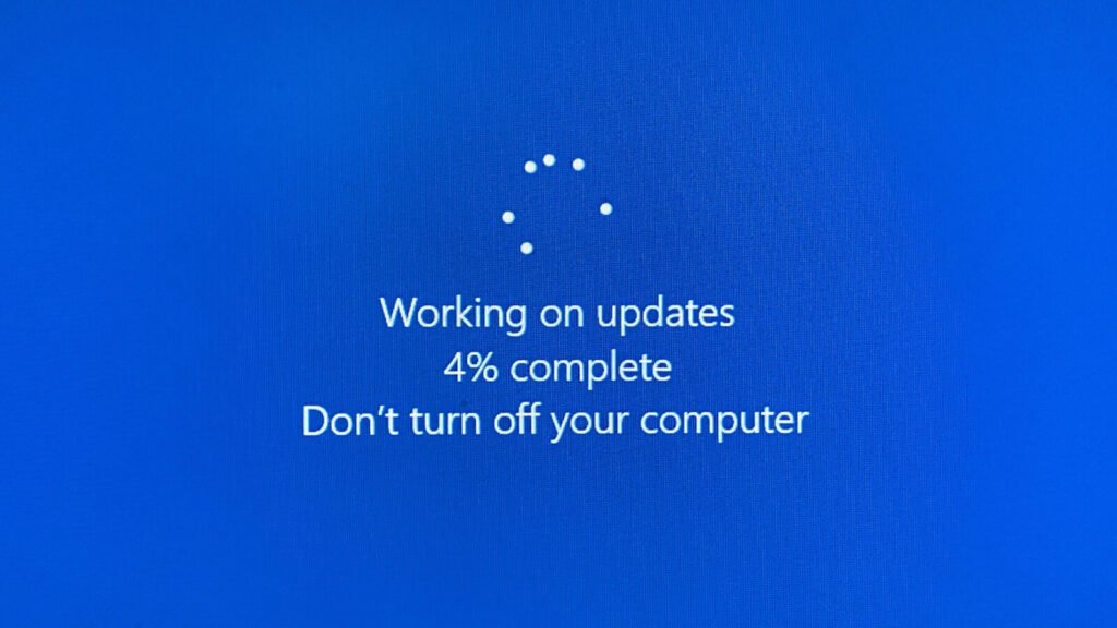 Екран оновлення Windows