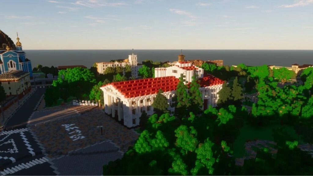 Гравці створюють цифрову копію Маріуполя в Minecraft