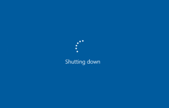 Windows 11 екран вимкнення