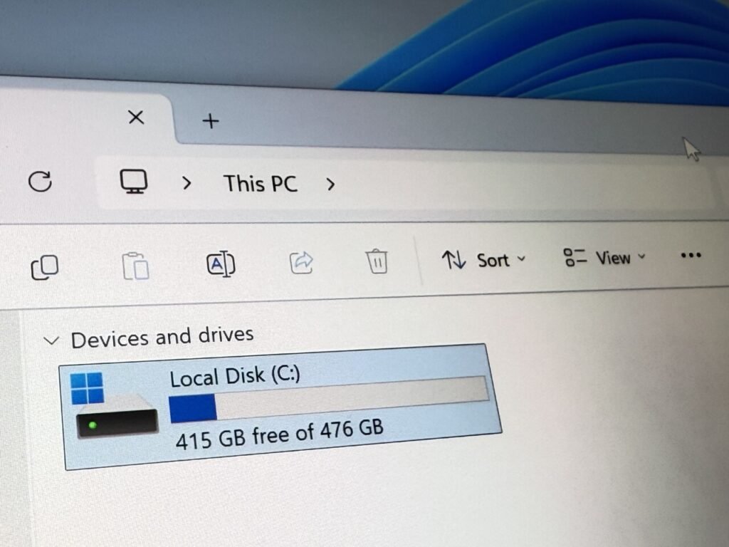 Windows 11 Disk C